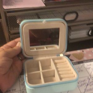 Small travel jewelry case